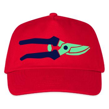 Pruning Shears Roses Tool - Kids’ Baseball Cap - red - Front