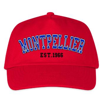 Montpellier gegründet 1966 - Kinder Basecap - Rot - Vorne