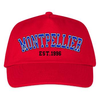 Montpellier gegründet 1996 - Kinder Basecap - Rot - Vorne
