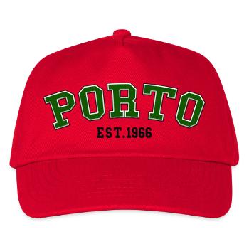 Porto gegründet 1966 - Kinder Basecap - Rot - Vorne