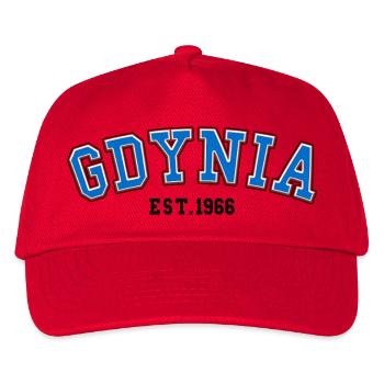 Gdynia gegründet 1966 - Kinder Basecap - Rot - Vorne