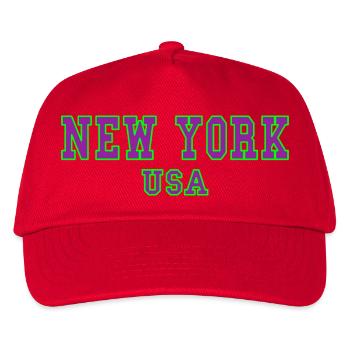 New York Gift America - Kids’ Baseball Cap - red - Front