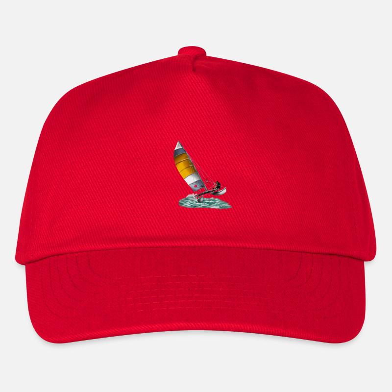 Katamaran - Kinder Basecap - Rot