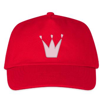 couronne - Casquette de baseball Enfant - rouge - Devant