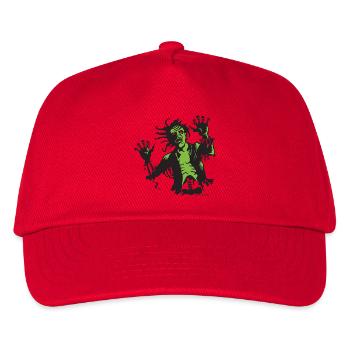 Zombie Attack - Casquette de baseball Enfant - rouge - Devant