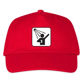 douche - Casquette de baseball Enfant - rouge - Devant