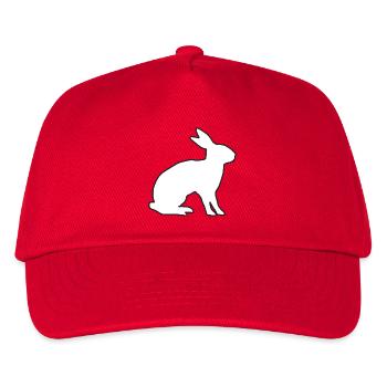 hare - Kids’ Baseball Cap - red - Front