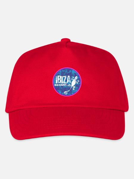 Ibiza Îles Baléares - Casquette de baseball Enfant - rouge