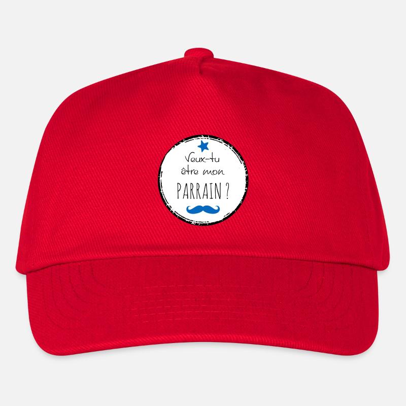 Antrag Pat - Kinder Basecap - Rot
