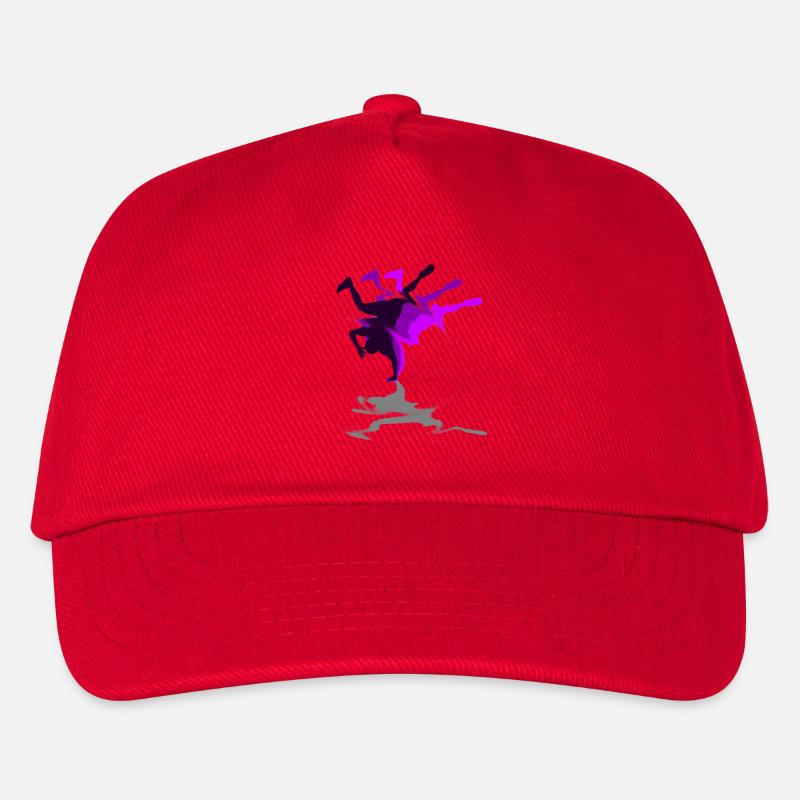 Hip Hop - Kinder Basecap - Rot