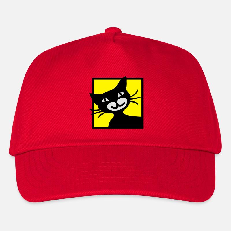 Cat - Kids’ Baseball Cap - red