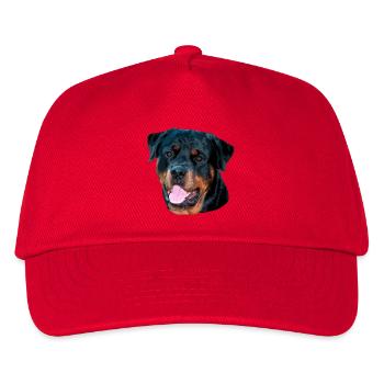rotti - Kinder Basecap - Rot - Vorne