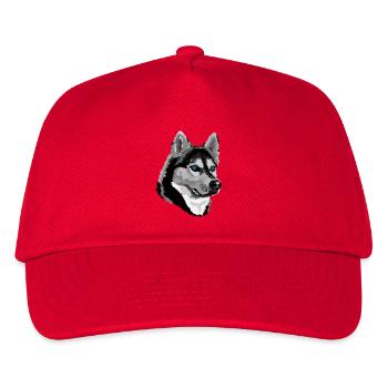 Husky - Kinder Basecap - Rot - Vorne