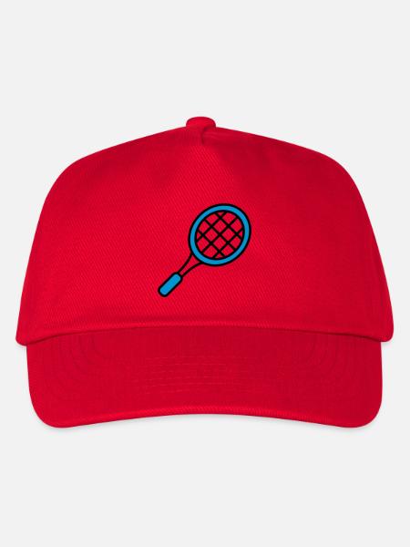 Tennis - Kinder Basecap - Rot