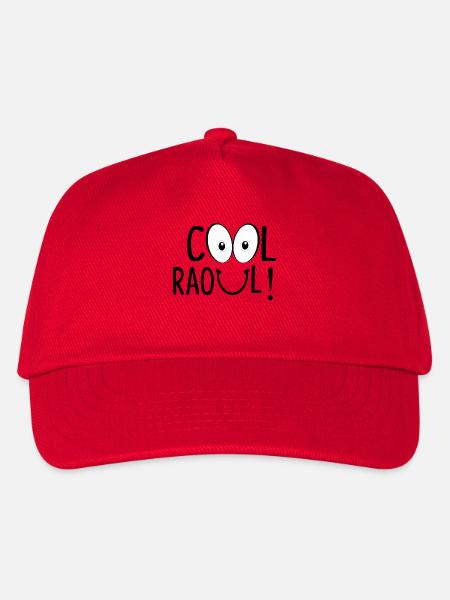 COOL RAOUL ! - Casquette de baseball Enfant - rouge