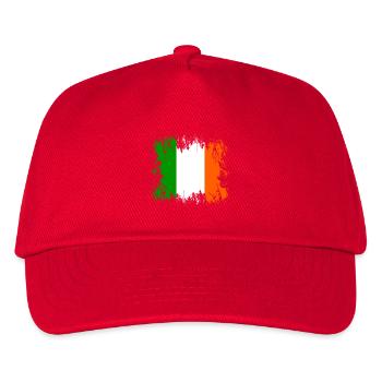 Irland - Irland - Kinder Basecap - Rot - Vorne