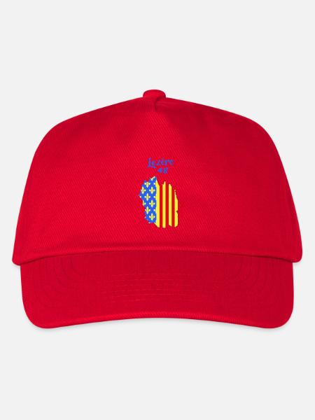 Lozère - Casquette de baseball Enfant - rouge