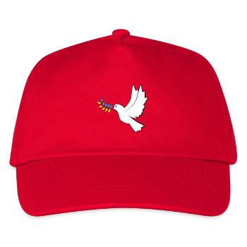 Dove of Peace Ukraine - Kids’ Baseball Cap - red - Front