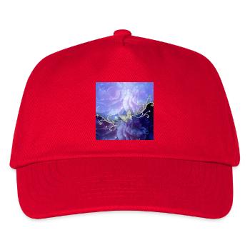 Blumen, blumig, blühen, Eleganz, dekorativ, s - Kinder Basecap - Rot - Vorne