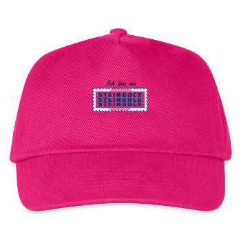 Tierkreiszeichen Steinbock Statement Horoskop - Kinder Basecap - Fuchsia - Vorne