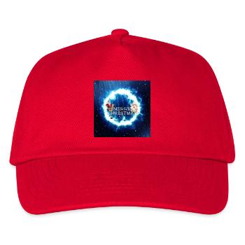 Merry Christmas wishes you Santa Claus - Kids’ Baseball Cap - red - Front