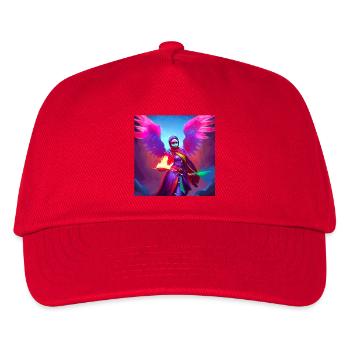 Oriental Angel Hijab Women Art - Casquette de baseball Enfant - rouge - Devant