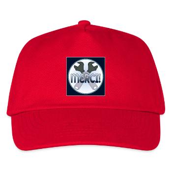 THANK YOU - pliers tools - ARTISAN - Kids’ Baseball Cap - red - Front