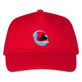 snowmobile - Kids’ Baseball Cap - red - Front
