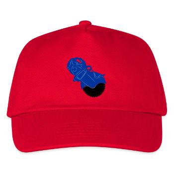 Paver stone saw or stone sawing machine - Kids’ Baseball Cap - red - Front