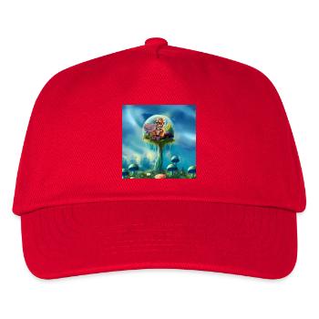 Einfach entzückende kleine Tiger Babys - Kinder Basecap - Rot - Vorne