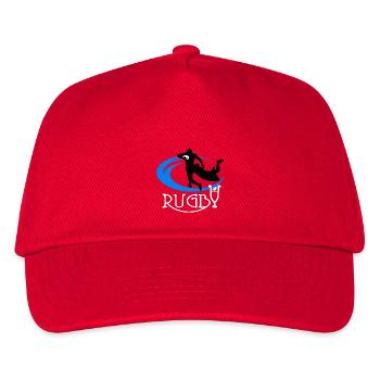 Rugby - Kids’ Baseball Cap - red - Front
