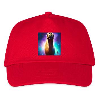 Dromedary Camel - Galaxy Space - Casquette de baseball Enfant - rouge - Devant