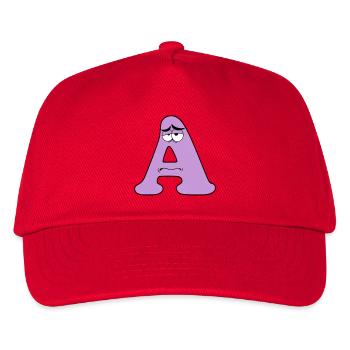 A - Casquette de baseball Enfant - rouge - Devant
