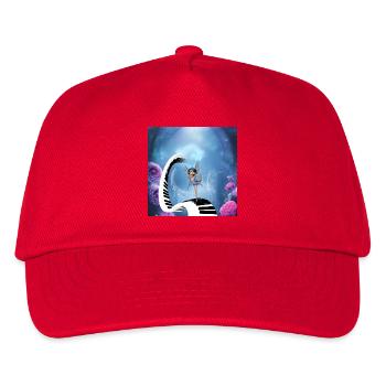 Danser au clair de lune au piano - Casquette de baseball Enfant - rouge - Devant