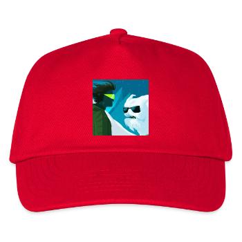 Yeti Encounters - Kids’ Baseball Cap - red - Front
