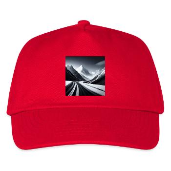 Winter - Kids’ Baseball Cap - red - Front
