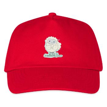 Lioba Seidenhuhn - Kinder Basecap - Rot - Vorne