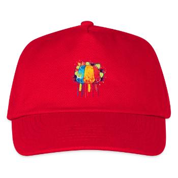 Popsicles - Kids’ Baseball Cap - red - Front
