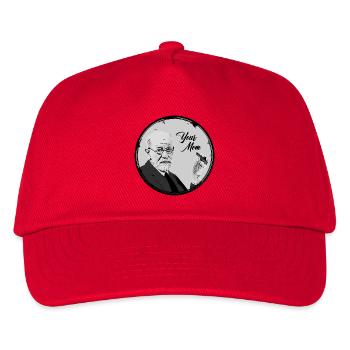 Your Mom Freud - Kinder Basecap - Rot - Vorne