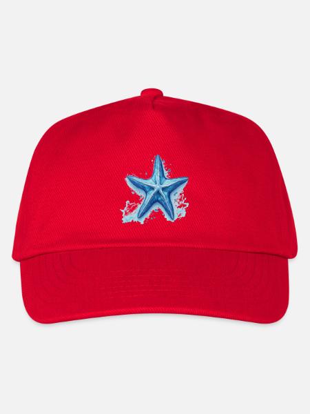 Seestern - Kinder Basecap - Rot