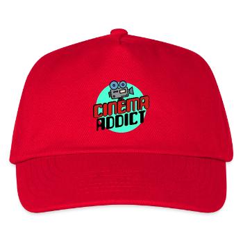 Movie Night Movies Series Statement Movie Night - Kids’ Baseball Cap - red - Front
