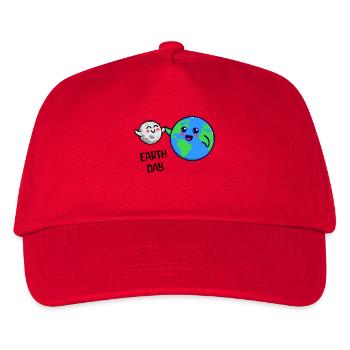 Umweltfreundlich Mutter Erde Natur Umwelt - Kinder Basecap - Rot - Vorne