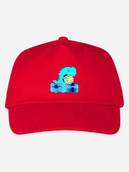 KINDER WASSERBALL DINOSAURIER SCHWIMMBAD - Kinder Basecap - Rot