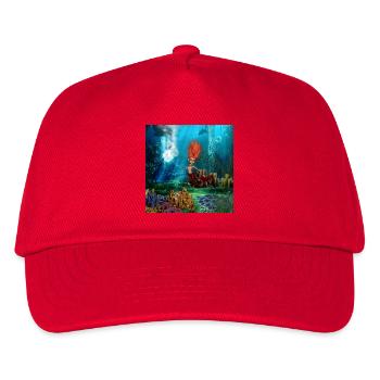 Sweet Little Mermaid - Kids’ Baseball Cap - red - Front