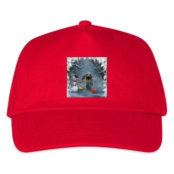 Dark Christmas - Kids’ Baseball Cap - red - Front