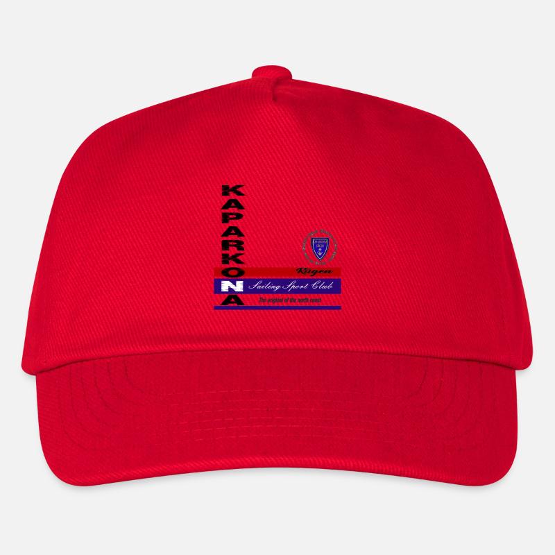 Rügen Segel Klub Emblem - Kinder Basecap - Rot