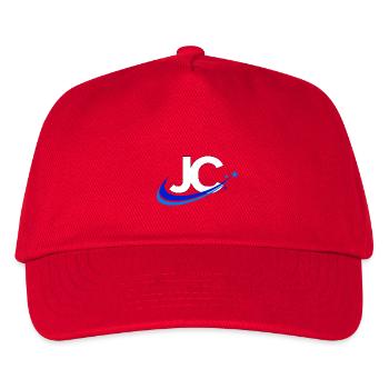 JC - Kinder Basecap - Rot - Vorne