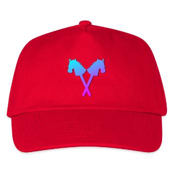 HOBBY HORSING - HOBBY HORSES - Kids’ Baseball Cap - red - Front