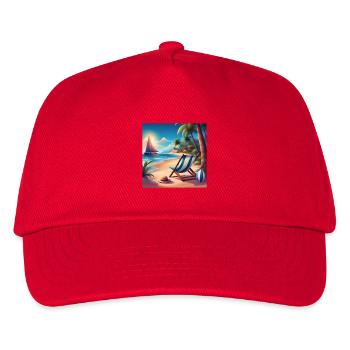 Seaside holidays, summer holidays - Kids’ Baseball Cap - red - Front