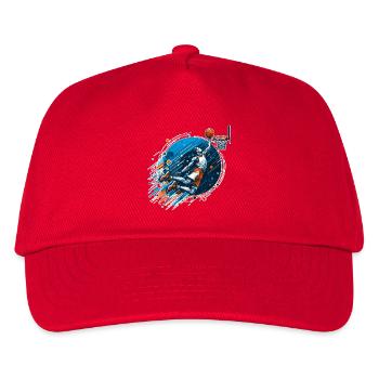 Basketball Dunking Gift - Kids’ Baseball Cap - red - Front